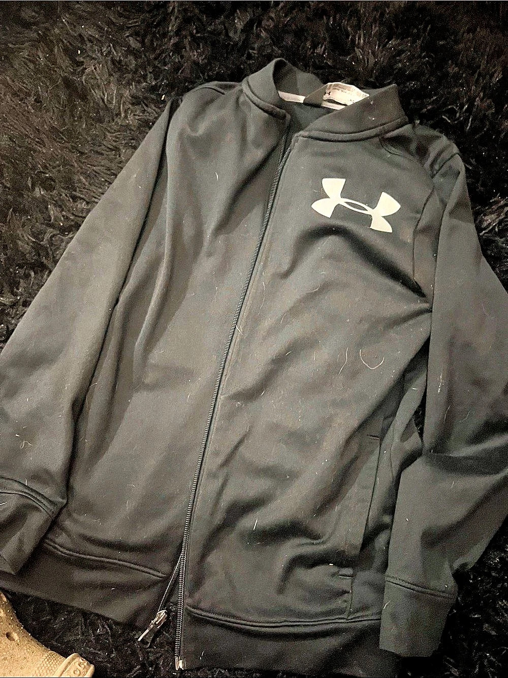 Under Armour Black Full-Zip Jacket
